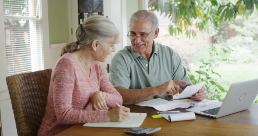 Retired Couple Budgeting